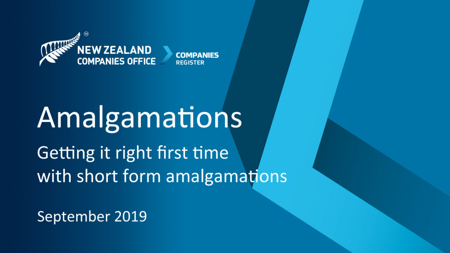 Preparing documents for a short-form amalgamation | Companies Register