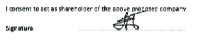 A screenshot showing a handwritten signature.
